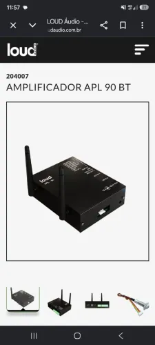Amplificador APL 90bt