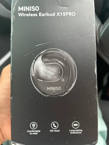 Vendo fone de ouvido MINISO X15pro