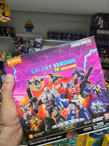 Display Blokees TRANSFORMERS GALAXY VERSION 06 