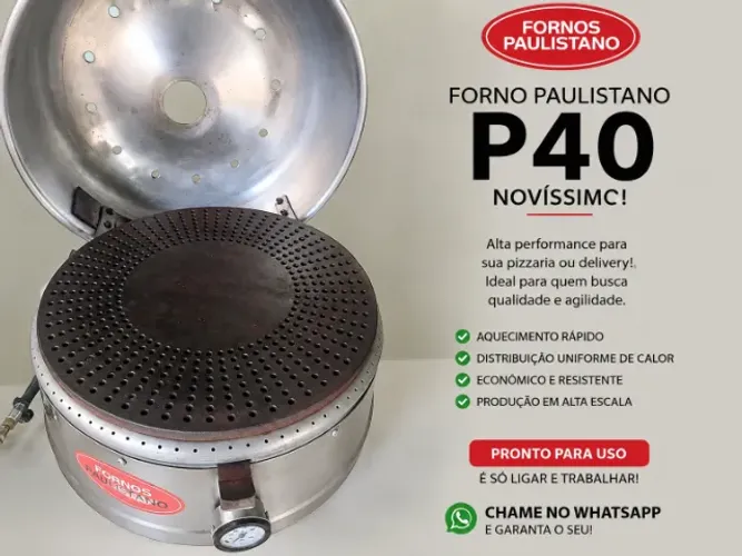 Forno P40 pizzaria