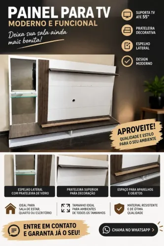Painel de tv em perfeito estado