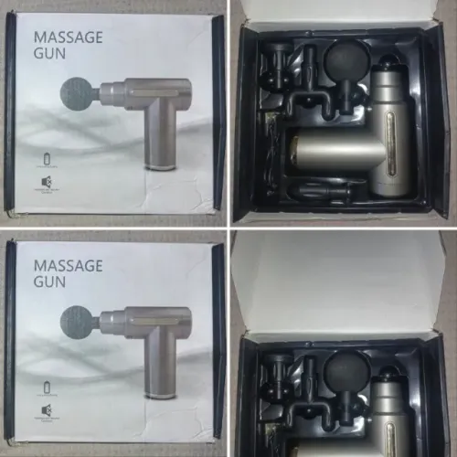 PIST0LA MASSAGEADORA (bateria longa duração!). Com 4 cabeças + ajuste de níveis! Parcelo!