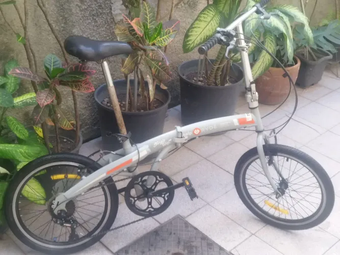 Bicicleta aro 20 dobrável