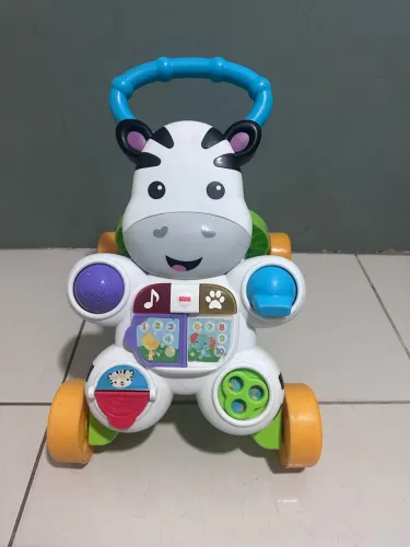 Andador Infantil Musical formato de zebra fisher Price
