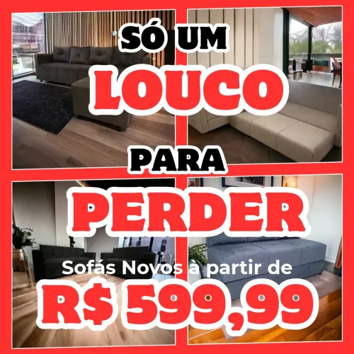 SOFÁS DA FÁBRICA à partir de R$ 599,99