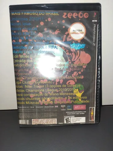 Intercontinental 2010 Playstation 2 capa dura