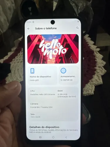 Vendo celular motorola