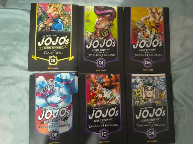 Mangás jojo's bizarre aventure
