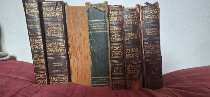 Lote de livros antigos