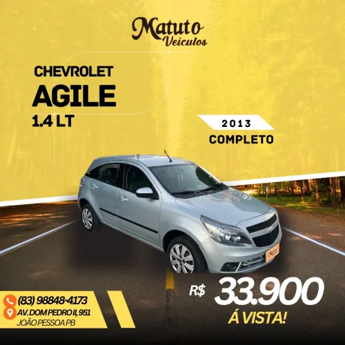 Chevrolet Agile LT 1.4 MPFI 8V Flexpower 5P 2013