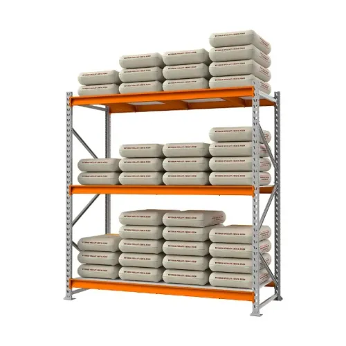 Mini Porta Pallet Palete Inicial Slim Com Mdf 200x180x60 a PRONTA ENTREGA 3 niveis