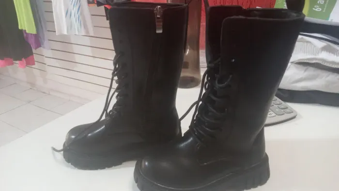BOTAS ALTAS E MODERNAS ESTILO K POP NOVA