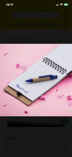 Caderneta/ agenda bloco de notas