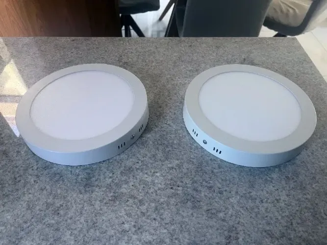 Plafon Luminária Embutir 18W Branco Quente