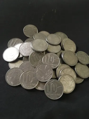 MOEDA 10 CRUZEIROS 1990 