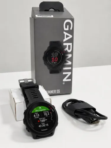 GARMIN FORERUNNER 55 | ORIGINAL | ZERO NA CAIXA | GPS | TREINO ACADEMIA CORRIDA