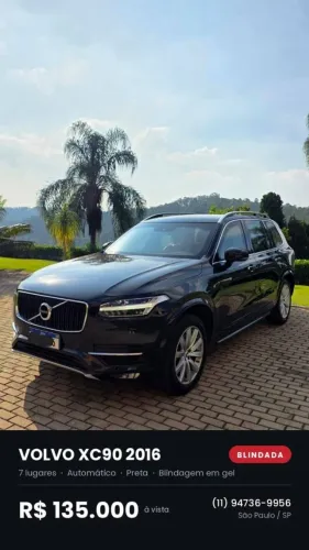 Volvo XC 90 T-6 Momentum 2.0 320cv 5P 2016