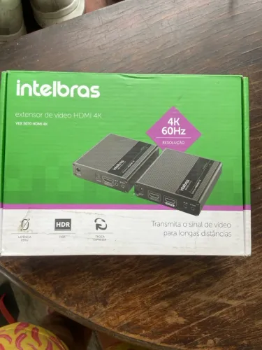 Extensor De video HDMI 4k vex 3070 Intelbras