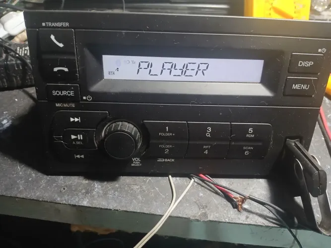 Radio fm am pen-drive bluetooth honda alpine