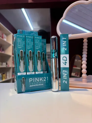 Máscara de Cílios 2 em 1 Pink21
