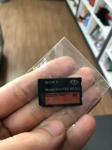 Cartão De Memória Memory Stick Pro Duo 8gb Psp Sony CyberShot