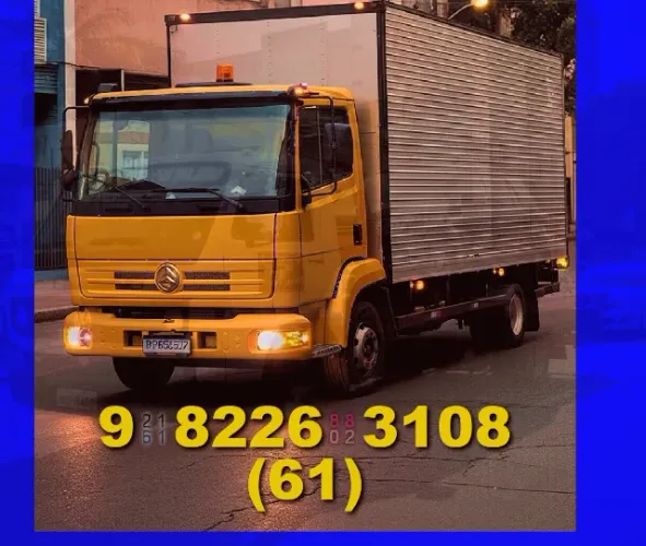 frete em sobradinho, guará e águas claras, transporte seguro e rápido!