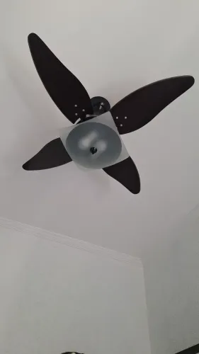 Ventilador de teto 4 pás com controle remoto