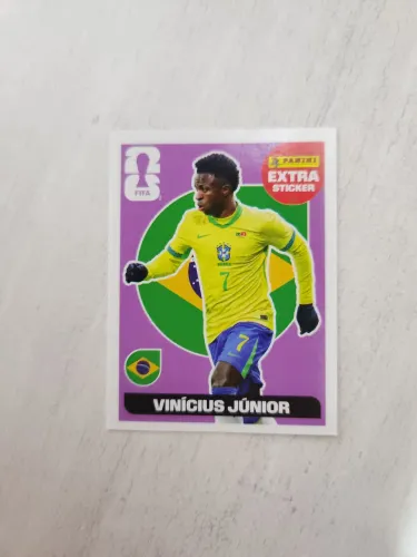 Figurinha Vinícius Júnior LEGEND - Copa 2026