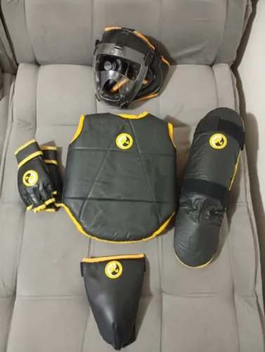 Kit de Proteção para Sanda / Kung Fu / Artes Marciais - Completo