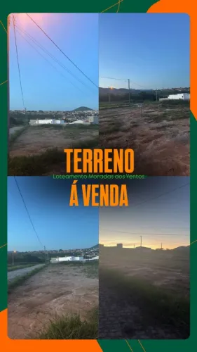 TERRENO Á VENDA - SENHOR DO BONFIM