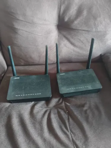 2 Ont wi-fi gpon Huawei v5 preta gigabyte 