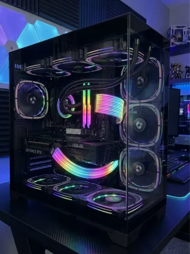 PC GAMER MONSTRO | RX 9060 XT 32GB + RYZEN 5 5600