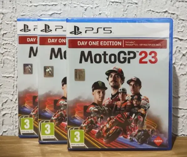 Moto GP 23 Day One Edition Ps5 Lacrado (Aceitamos seu jogo usado com pagamento)