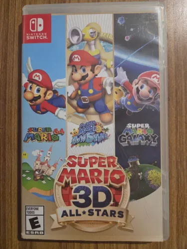 Super Mario 3D All-Stars Nintendo Switch - Mídia Física (Raro / Colecionador)