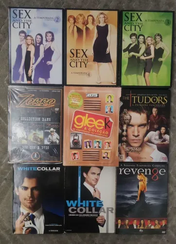 Box DVDs de séries clássicas. Combo ou individuais.