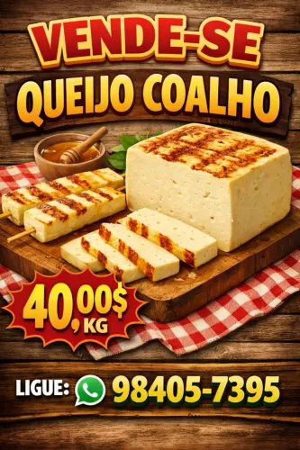 Vende queijo coalho