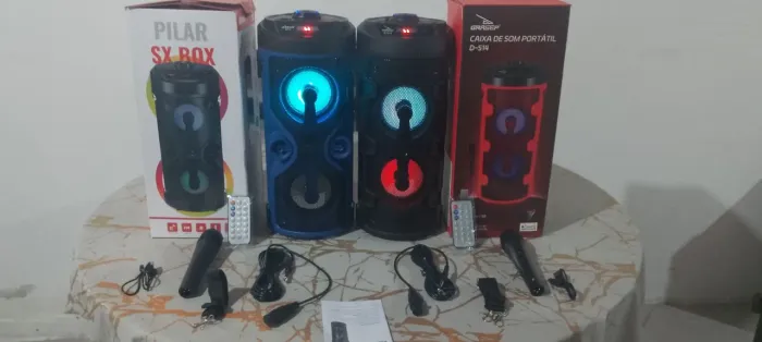 Celular conecta no Som com bluetooth ,controle e microfone