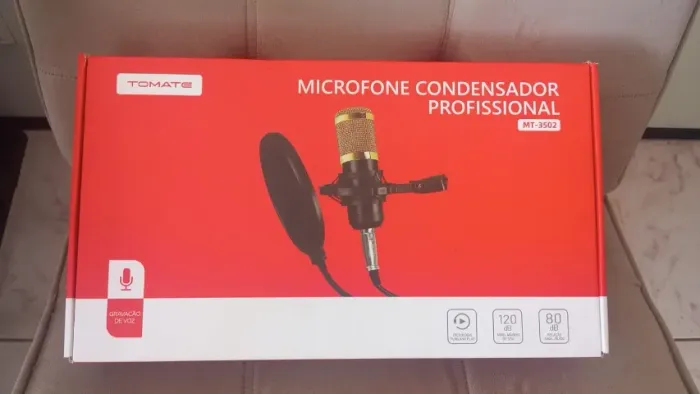 microfone para studio