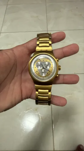 Swatch Pirâmide Série Ouro