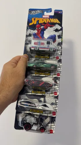 Hot Wheels Set Completo Homem Aranha