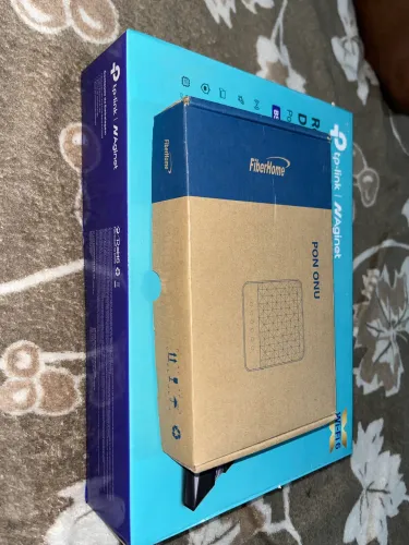 Roteador TP-Link Wi-Fi 6 AX3000 + ONU FiberHome 