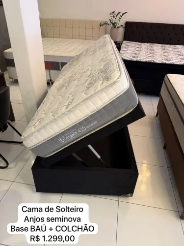Cama de Solteiro Anjos SEMINOVA - ENTREGO