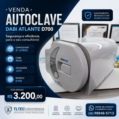 Autoclave Dabi atlante 21L