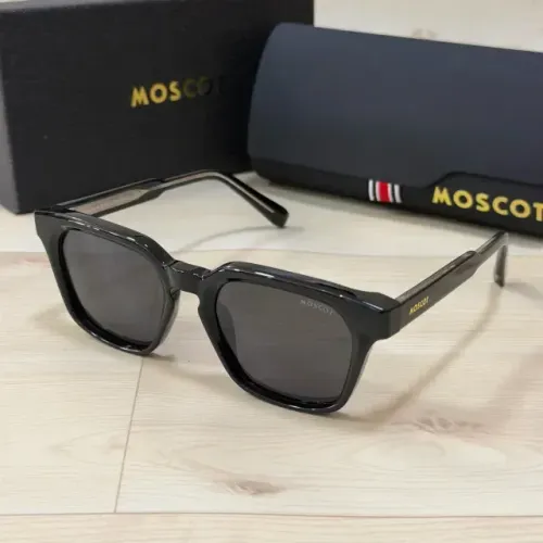 Óculos Sol preto da moda acetato unissex