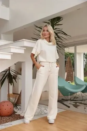 Conjunto alta costura luxo