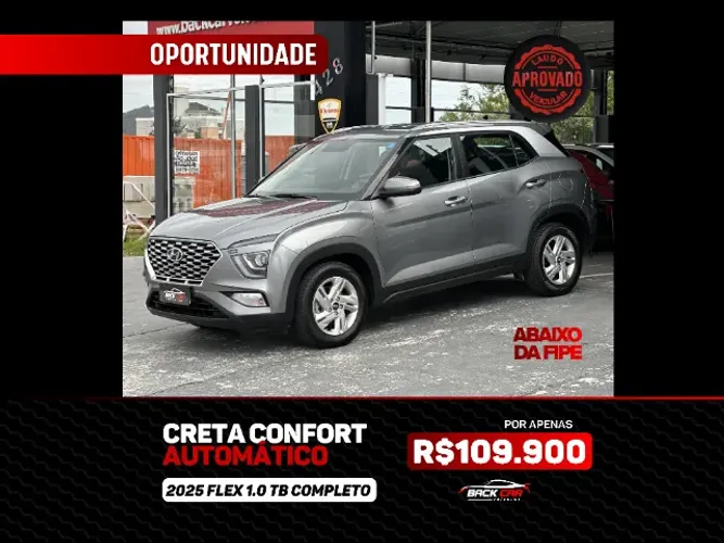 Hyundai Creta Comfort 1.0 TB 12V Flex AUT 2025