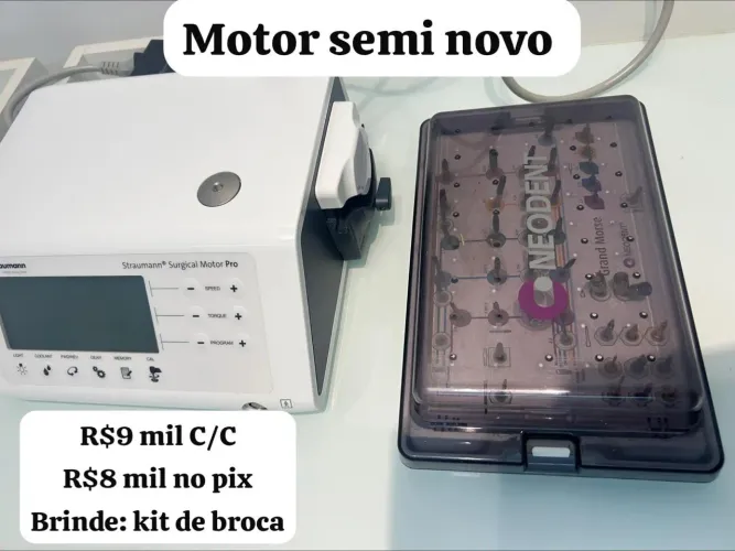 Motor para cirugia de implante