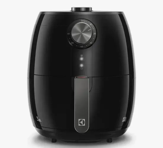 Air Fryer Electrolux 3,2L Preta Efficient com Timer 1400W por Rita Lobo EAF15 - 127V