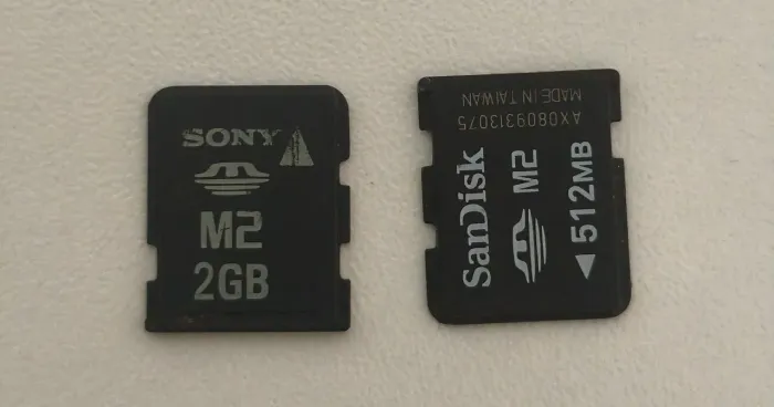 Cartões de memória M2 Sony