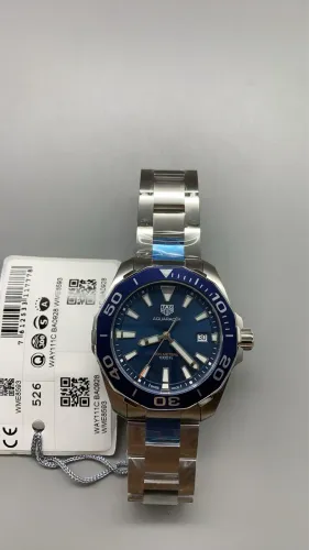 Tag Heuer Aquaracer 41mm Quartz Blue Dial